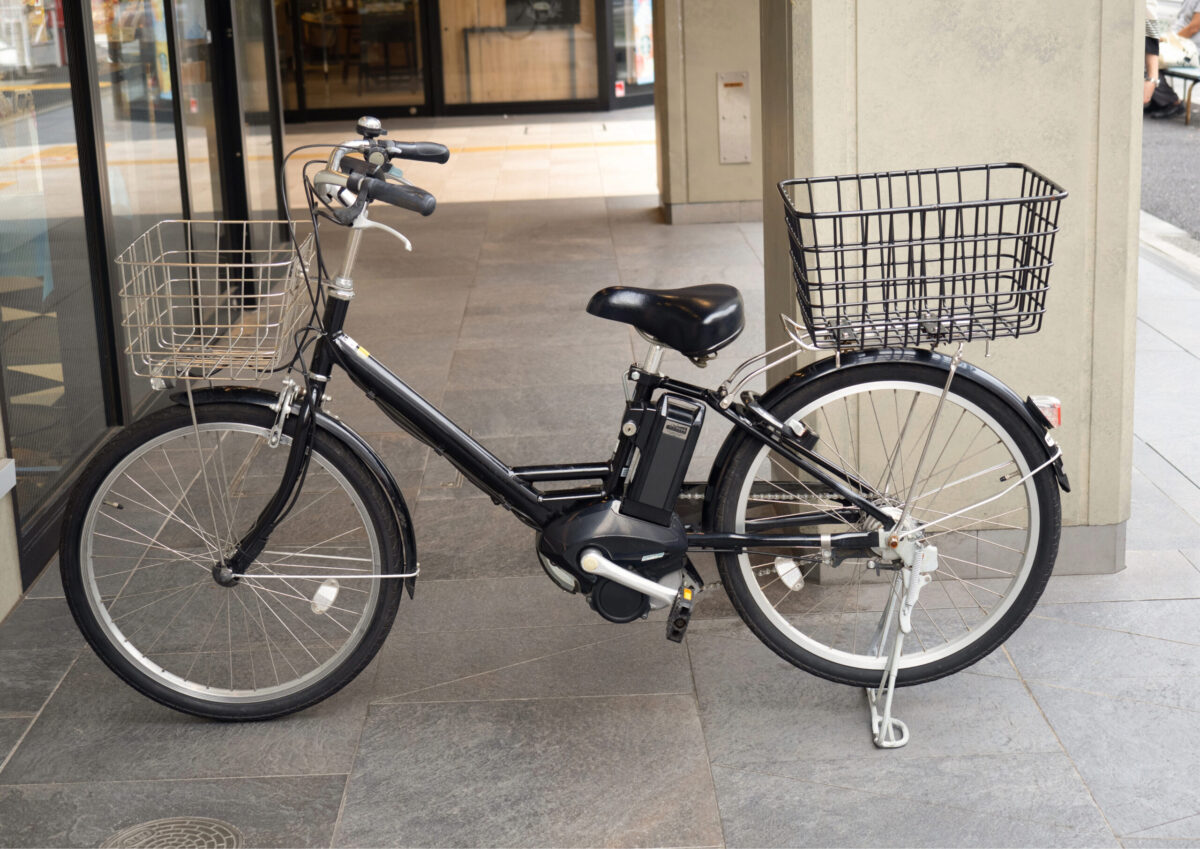 電動アシスト自転車の写真