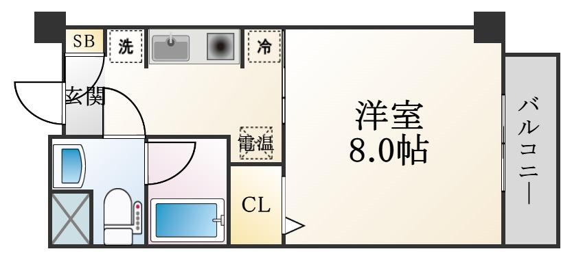 PISO六甲間取り図