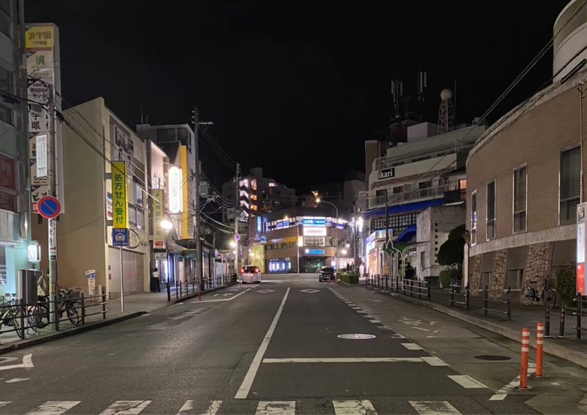 阪急六甲エリア夜の写真２